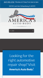 Mobile Screenshot of americasautobody.com